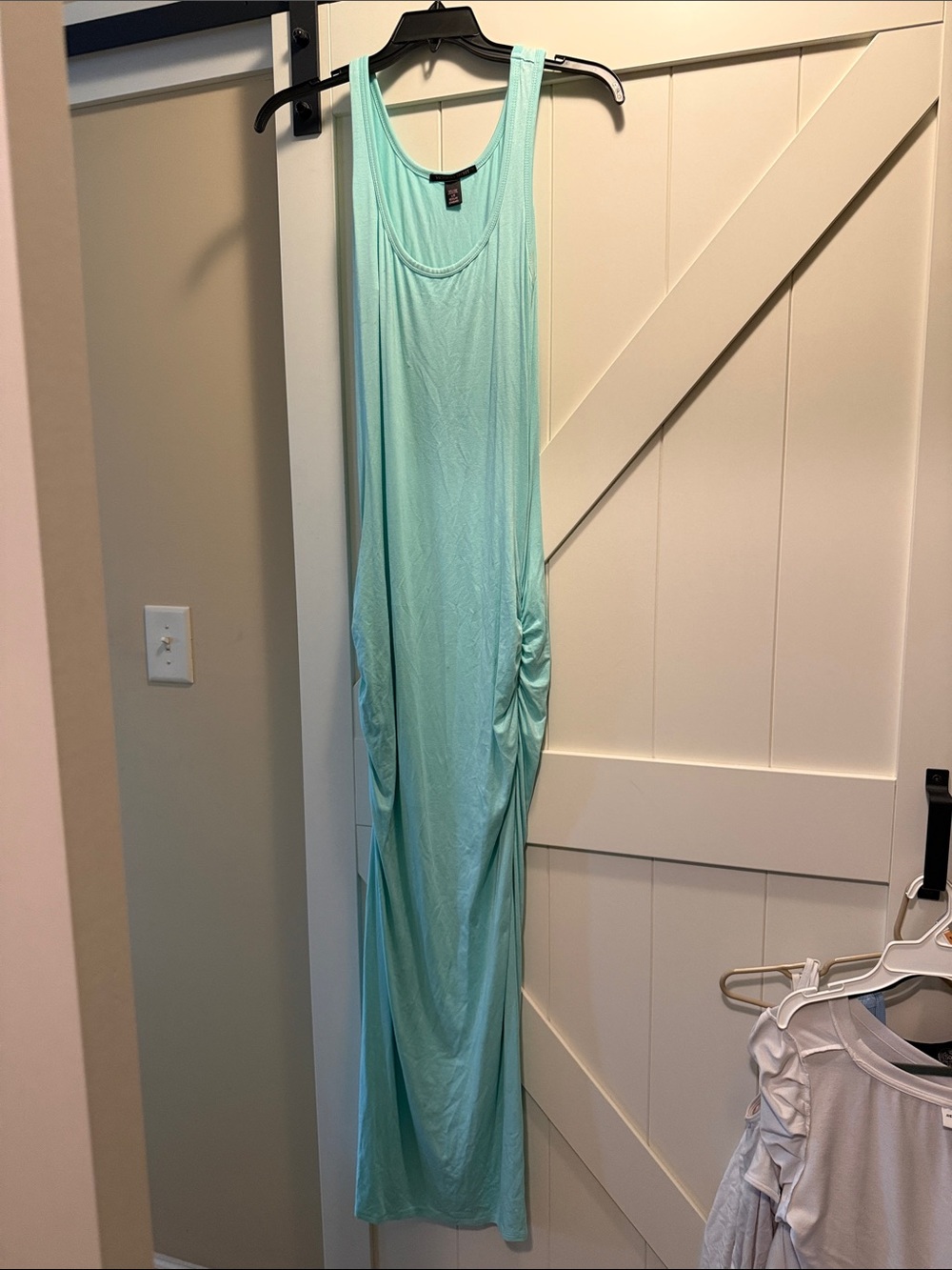 Victoria's Secret Light Aqua Tank Maxi Dress